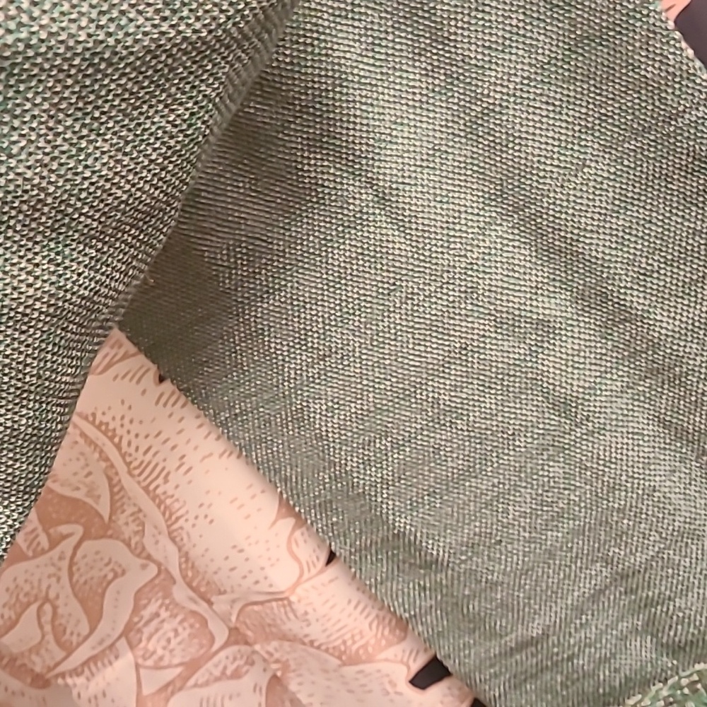 Diesel Green Patterned Scarf - Picture 6 of 11
